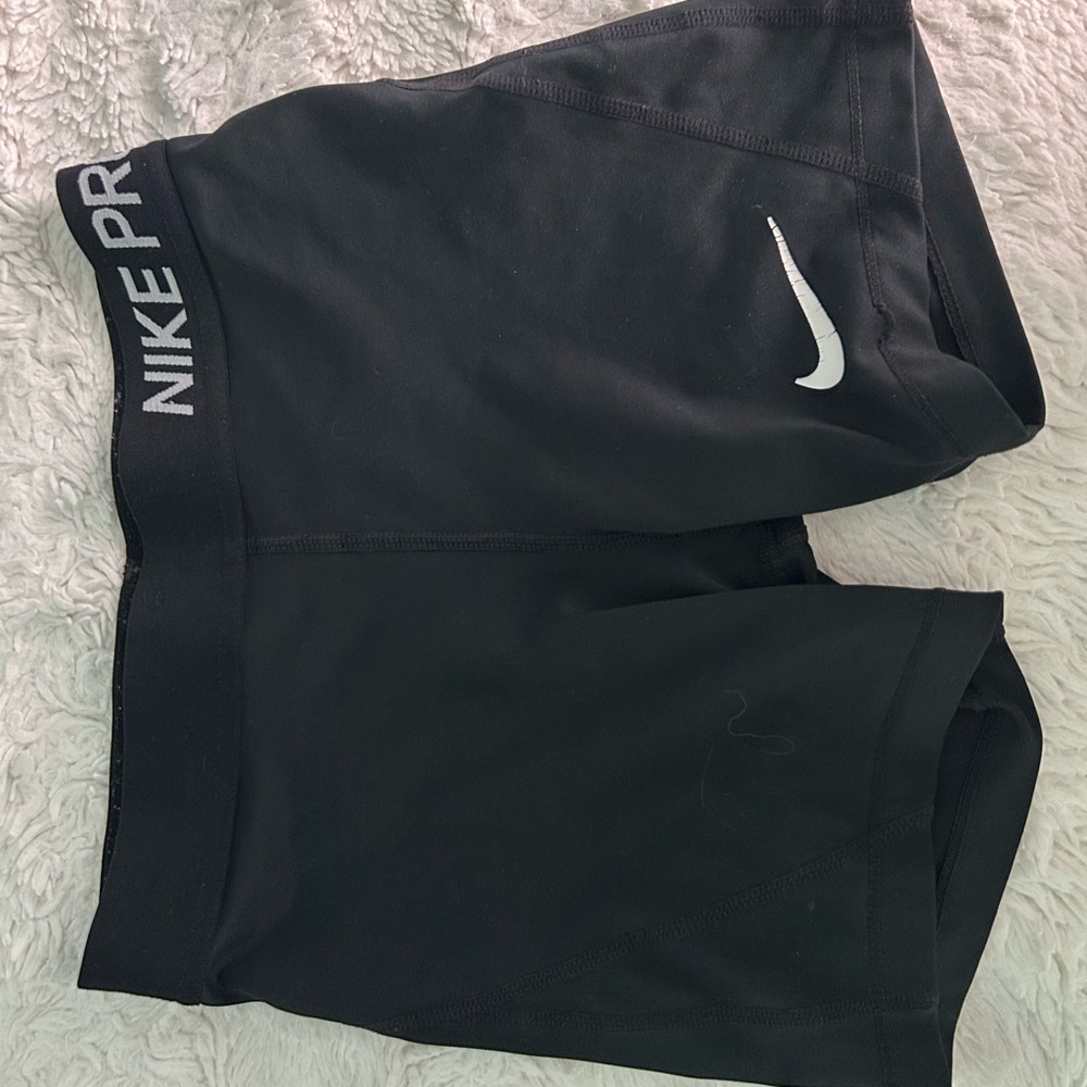 Kids Nike Pro Black Shorts